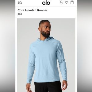 Core Hooded Runner by Alo Yoga